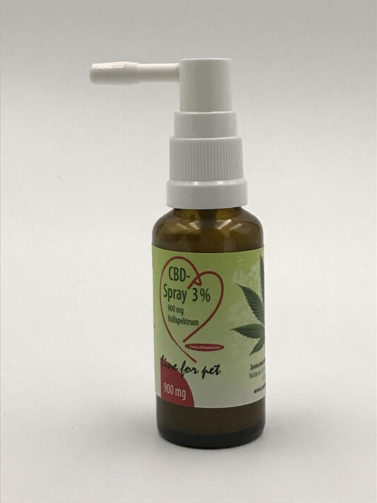 CBD-Spray 3% 900mg Vollspektrum, 30ml